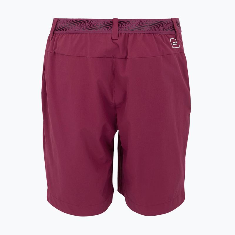 Pantaloncini da trekking da donna REGATTA Mountain II beaujolais 6
