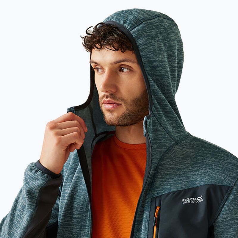 REGATTA felpa da uomo Alven stormy weather marl/ash 6
