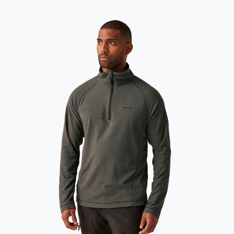 Felpa uomo REGATTA Montes treetop/nero