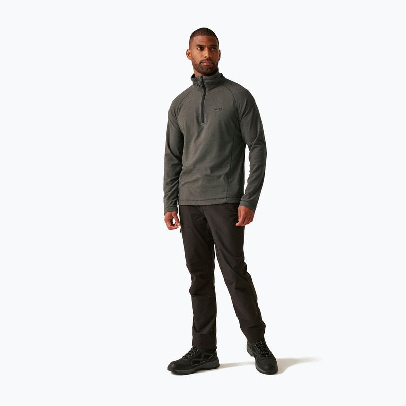 Felpa uomo REGATTA Montes treetop/nero 2