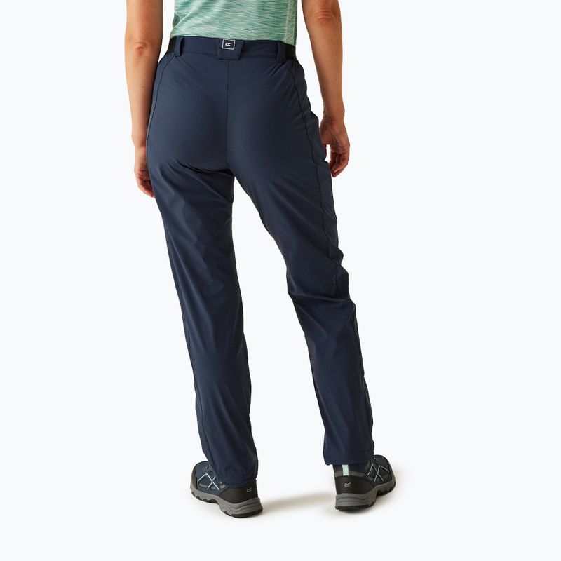 Pantaloni da trekking donna REGATTA Travel Light Packaway II navy 3
