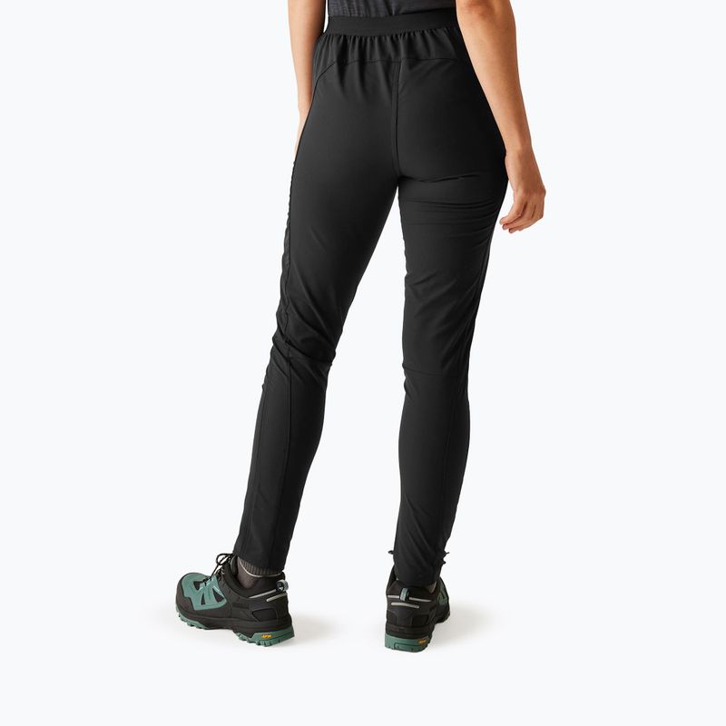 Pantaloni da trekking donna REGATTA Pentre Stretch II black 3