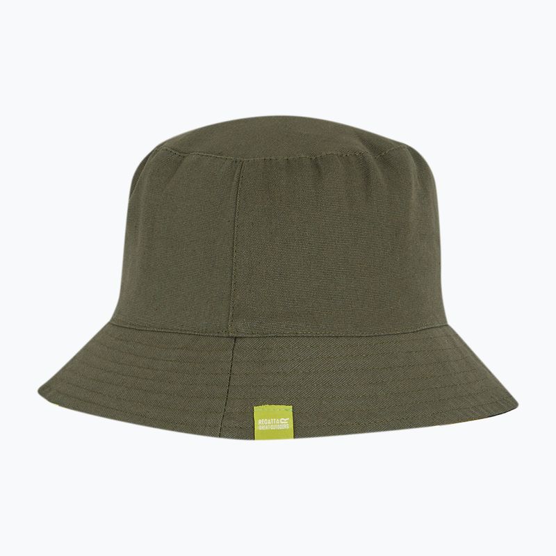 REGATTA The Flip cappello da bambino verde grenoble camo/verde nefrite 2