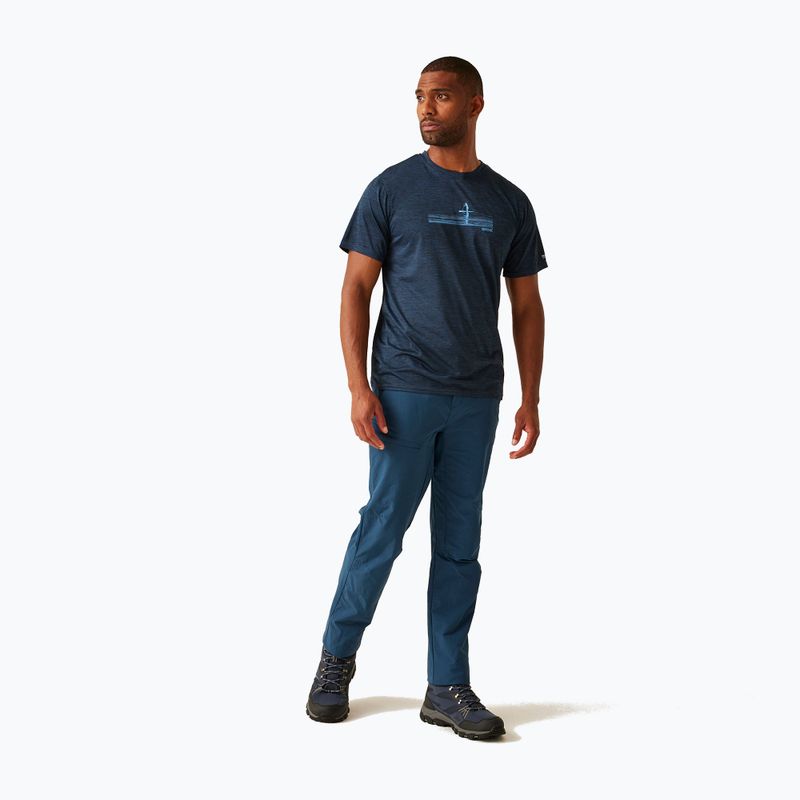 Camicia da trekking REGATTA Fingal IX uomo moonlight denim marl 2