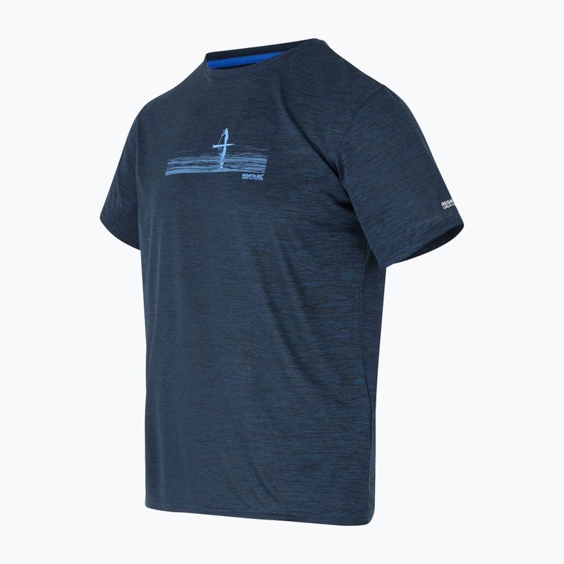 Camicia da trekking REGATTA Fingal IX uomo moonlight denim marl 7