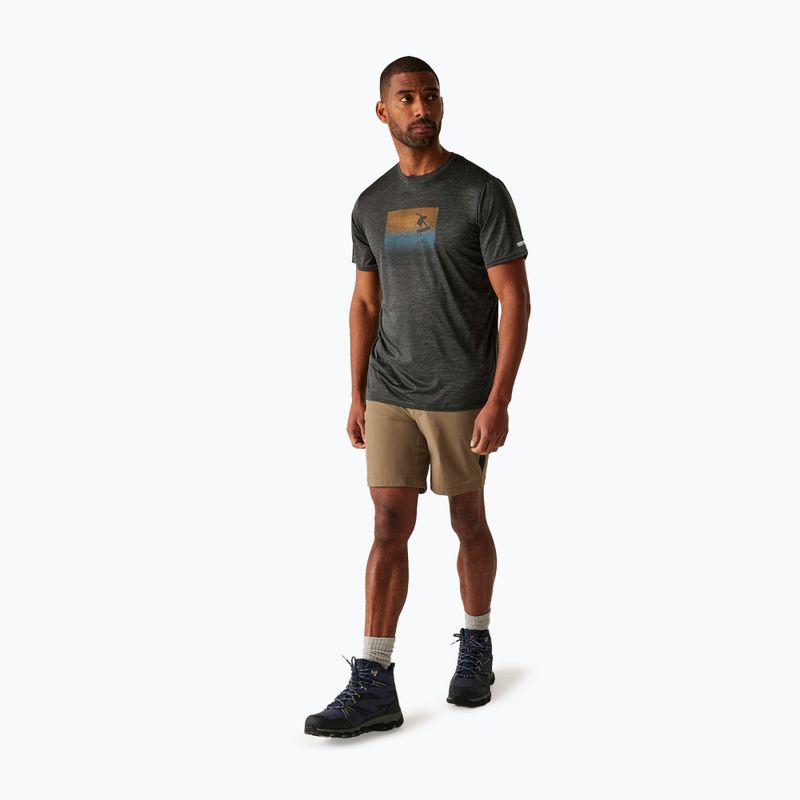 Camicia da trekking REGATTA Fingal IX ash marl da uomo 2