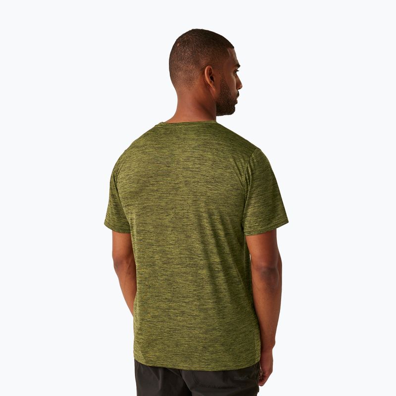 Camicia da trekking REGATTA Fingal IX nefrite verde marna uomo 3