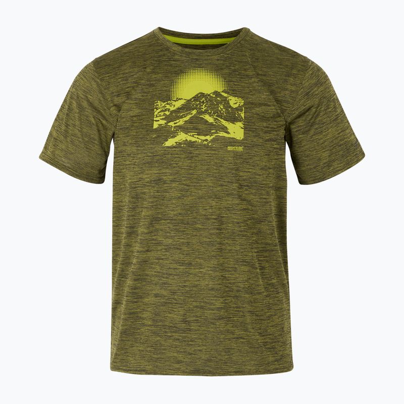Camicia da trekking REGATTA Fingal IX nefrite verde marna uomo 5