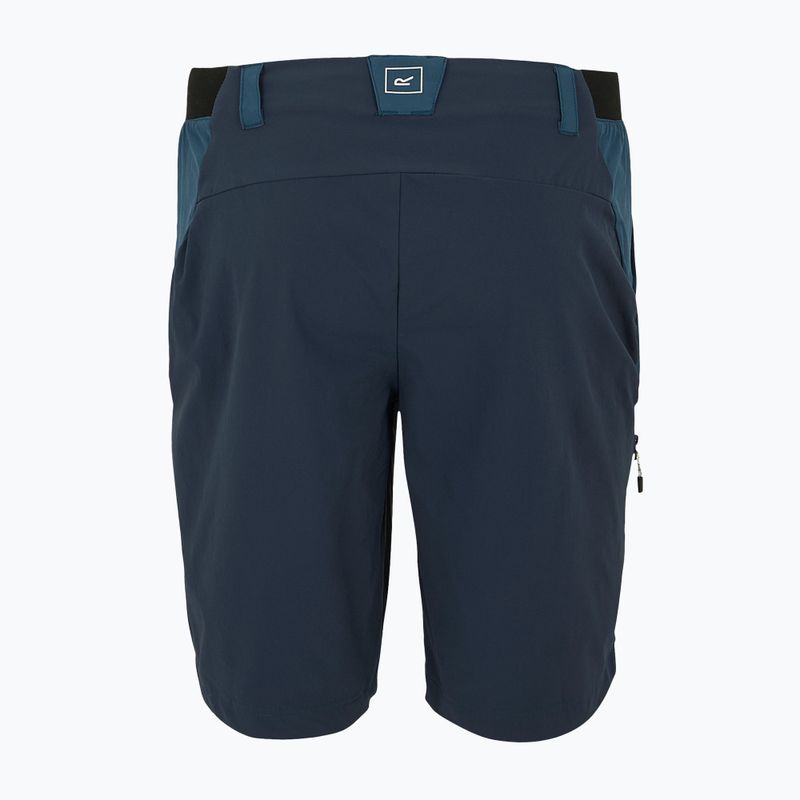 Pantaloncini da trekking da uomo REGATTA Eldes moonlight denim/navy 6