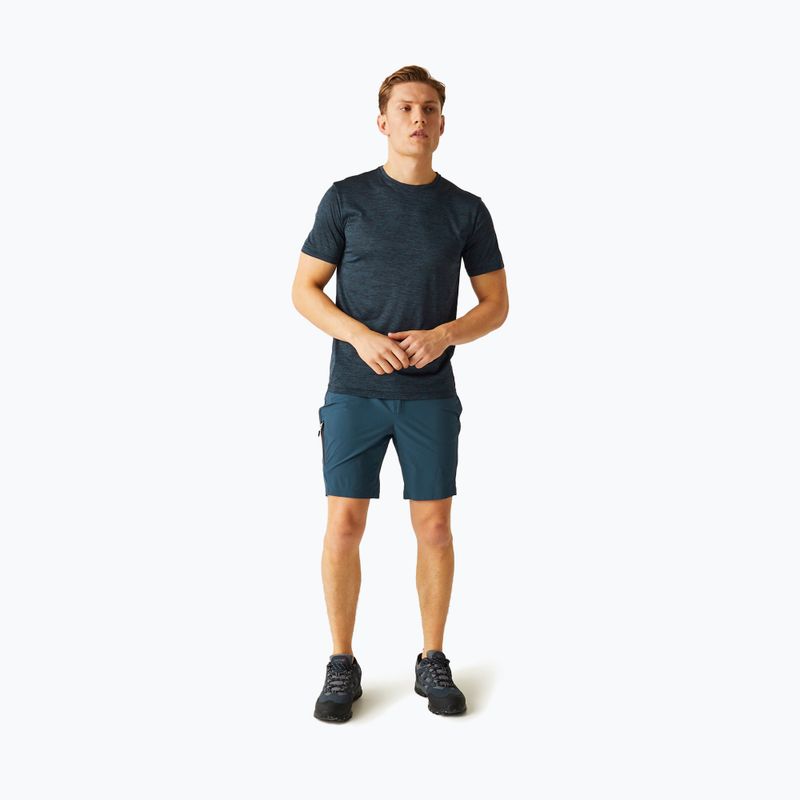 Pantaloncini da trekking da uomo REGATTA Leesville III moonlight denim 2
