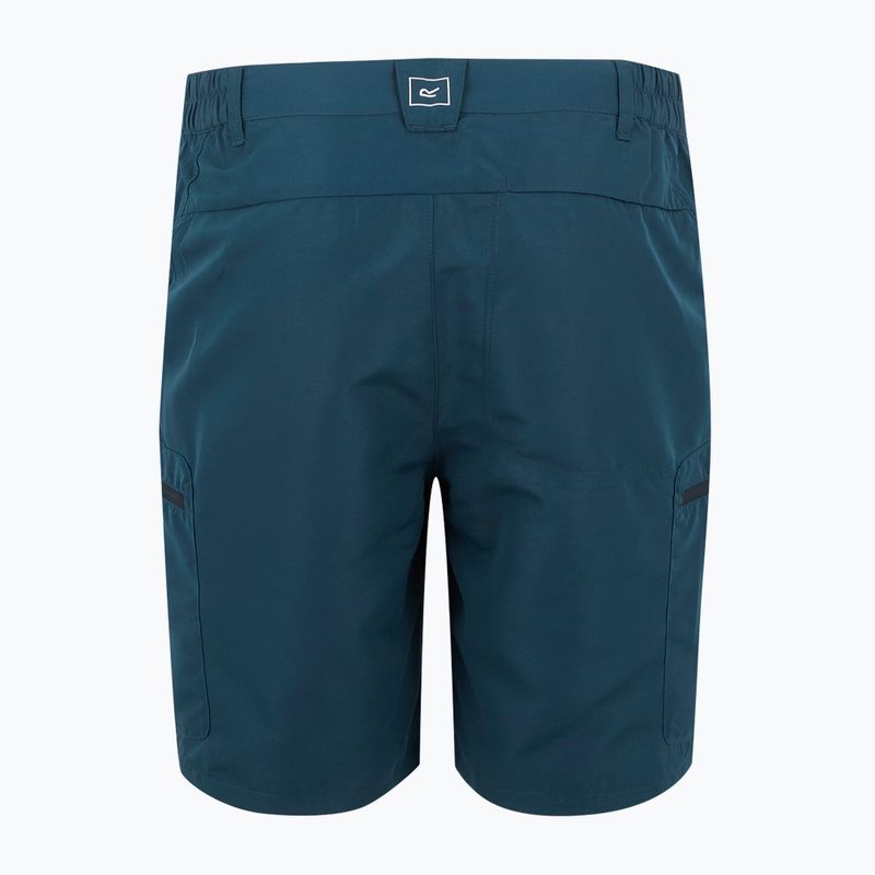 Pantaloncini da trekking da uomo REGATTA Leesville III moonlight denim 7