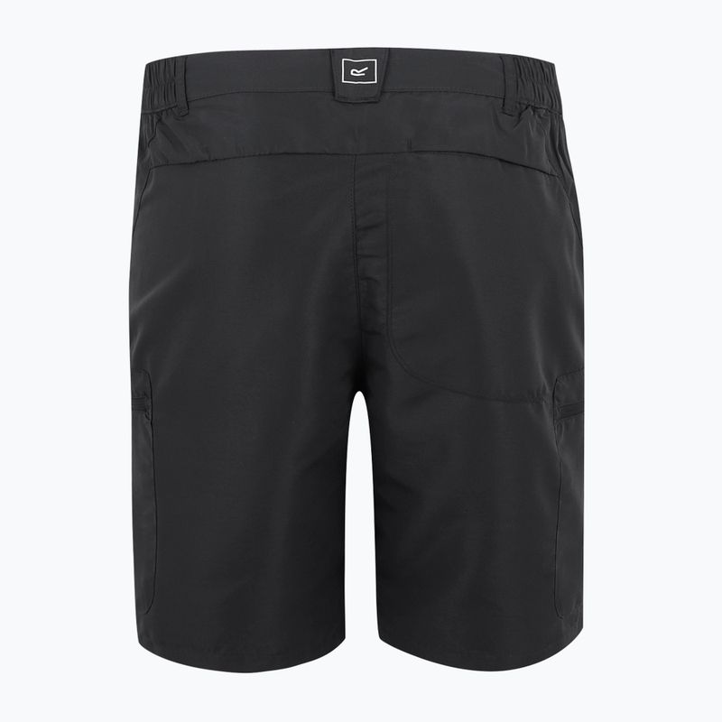 Pantaloncini da trekking REGATTA Leesville III ash da uomo 6