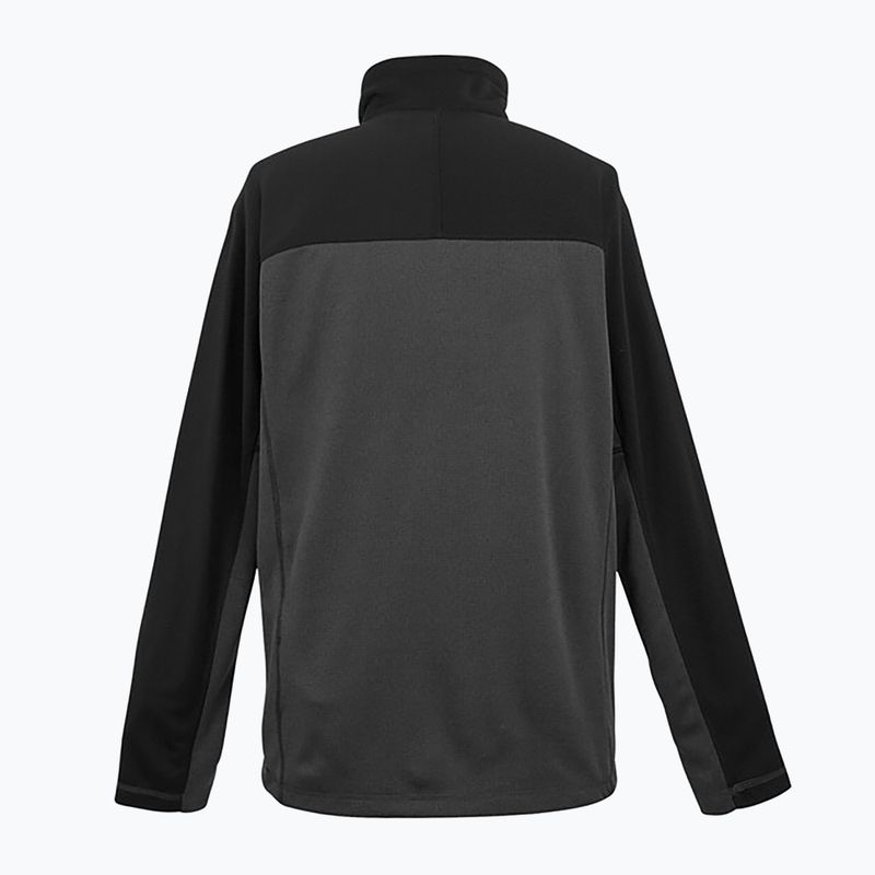 Uomo REGATT Highton Full Zip Midlayer Felpa ash/nero 8