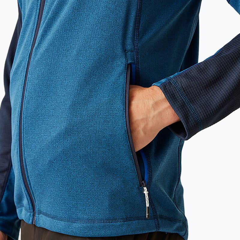 Felpa uomo REGATT Highton Full Zip Midlayer blu olimpico/navy 6