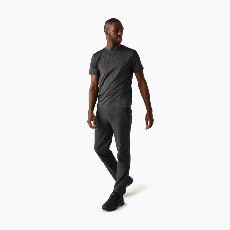 Pantaloni da trekking da uomo REGATTA Highton II ash 2