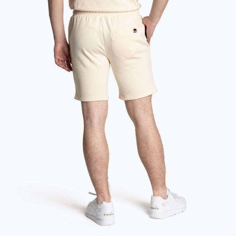 Pantaloncini Ellesse Bossini Fleece da uomo, bianco sporco 2