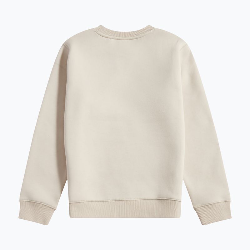 Felpa per bambini New Balance Brush Back Small Logo Crew timberwolf 7