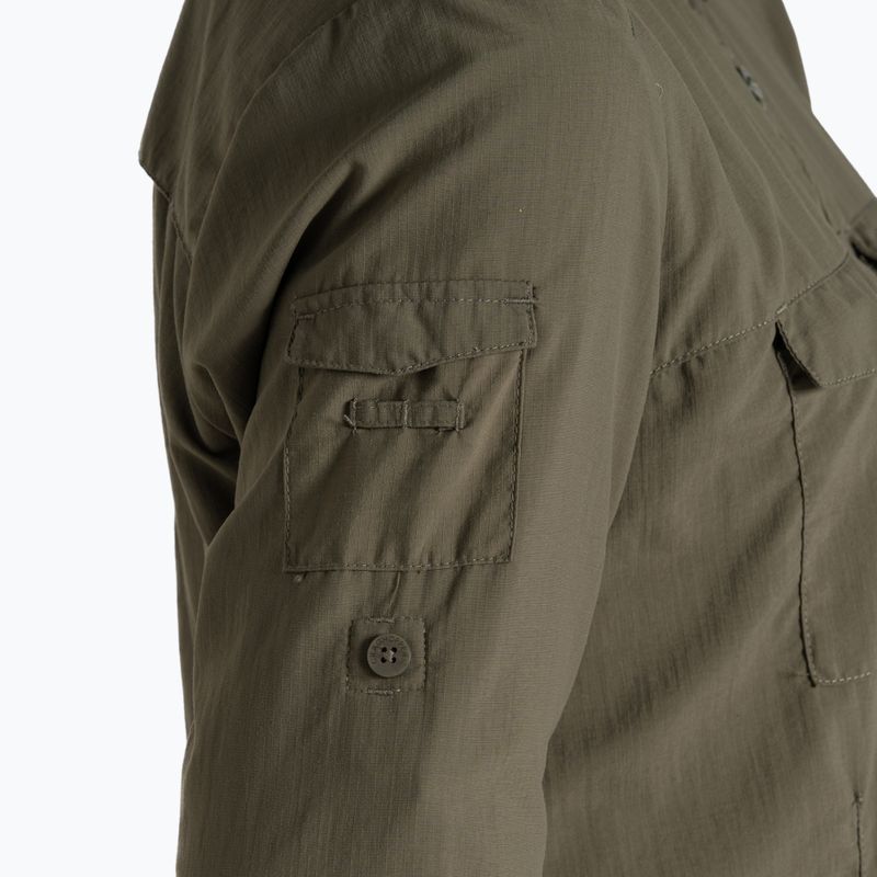 Camicia Craghoppers NosiLife Adventure a maniche lunghe III da donna, oliva selvatica, da trekking 5