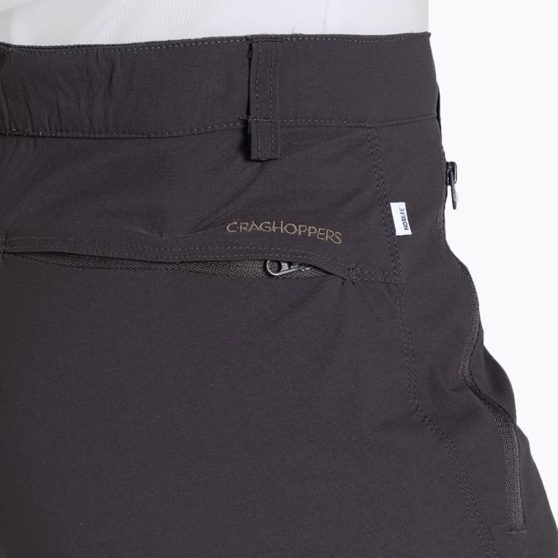 Pantaloni da trekking da donna Craghoppers NosiLife PRO Trouser III charcoal 6