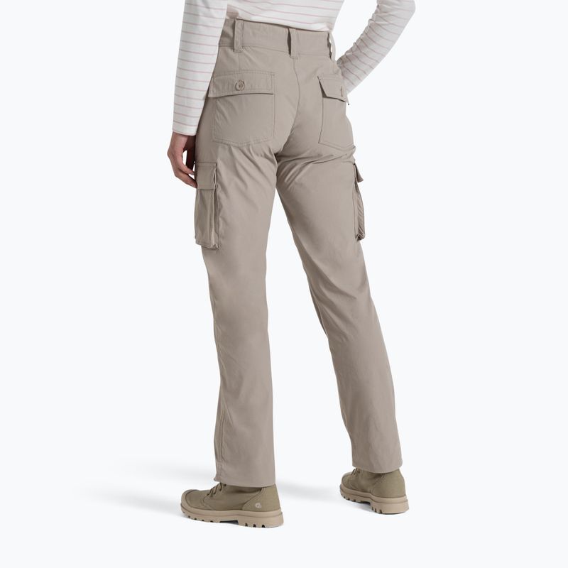 Pantaloni da trekking Craghoppers NosiLife Jules soft mushroom da donna 2