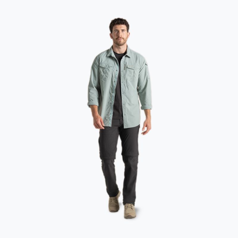 Camicia da uomo Craghoppers NosiLife Adventure Long Sleeved Shirt III lichen green 2
