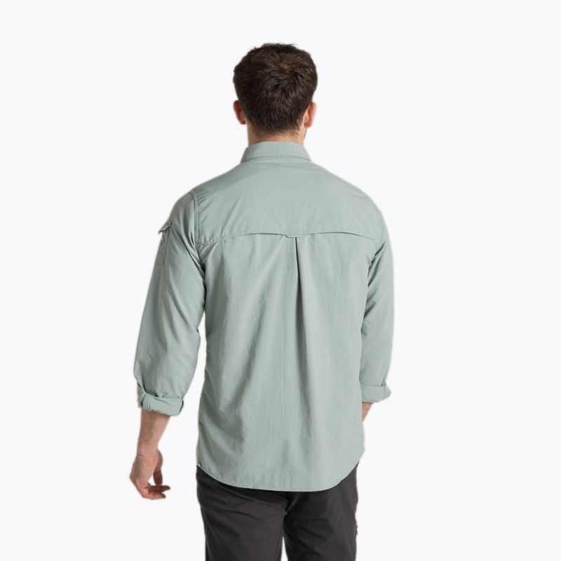 Camicia da uomo Craghoppers NosiLife Adventure Long Sleeved Shirt III lichen green 3