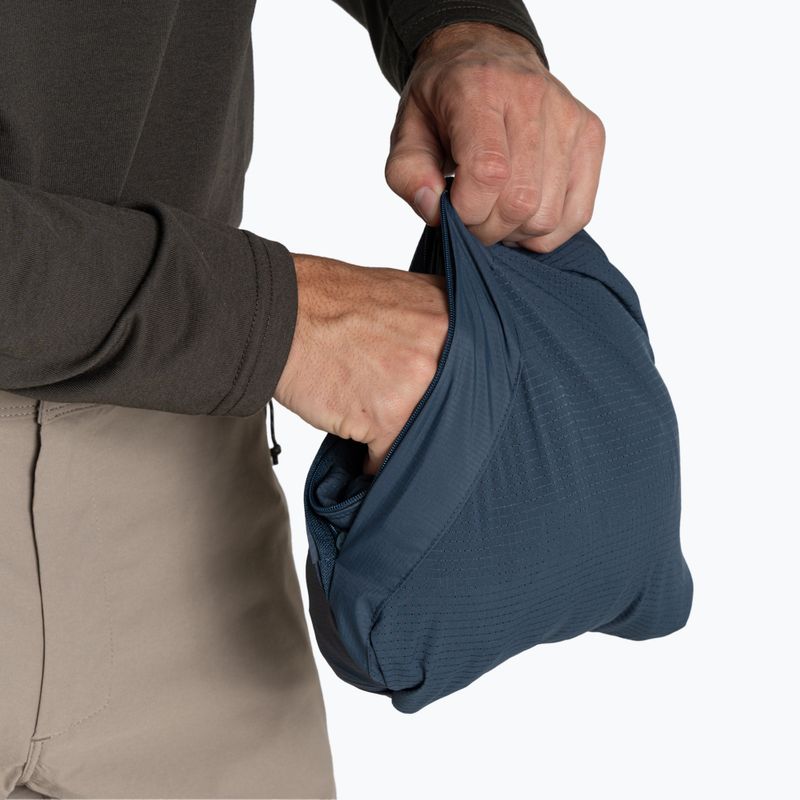 Giacca a vento da uomo Craghoppers NosiLife Ovis reversibile in pietra blu 7