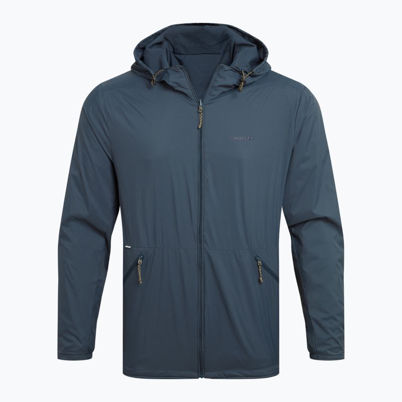 Giacca a vento da uomo Craghoppers NosiLife Ovis reversibile in pietra blu 8