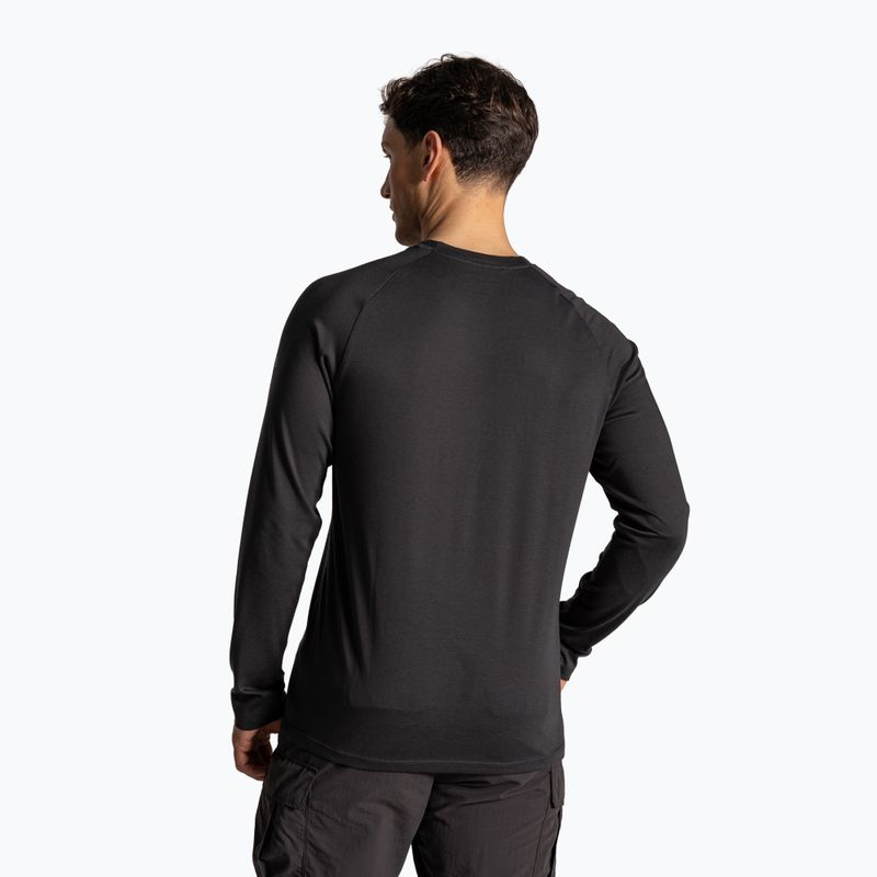 Maglia a maniche lunghe da trekking da uomo Craghoppers NosiLife Nour Long Sleeve dark iron 3