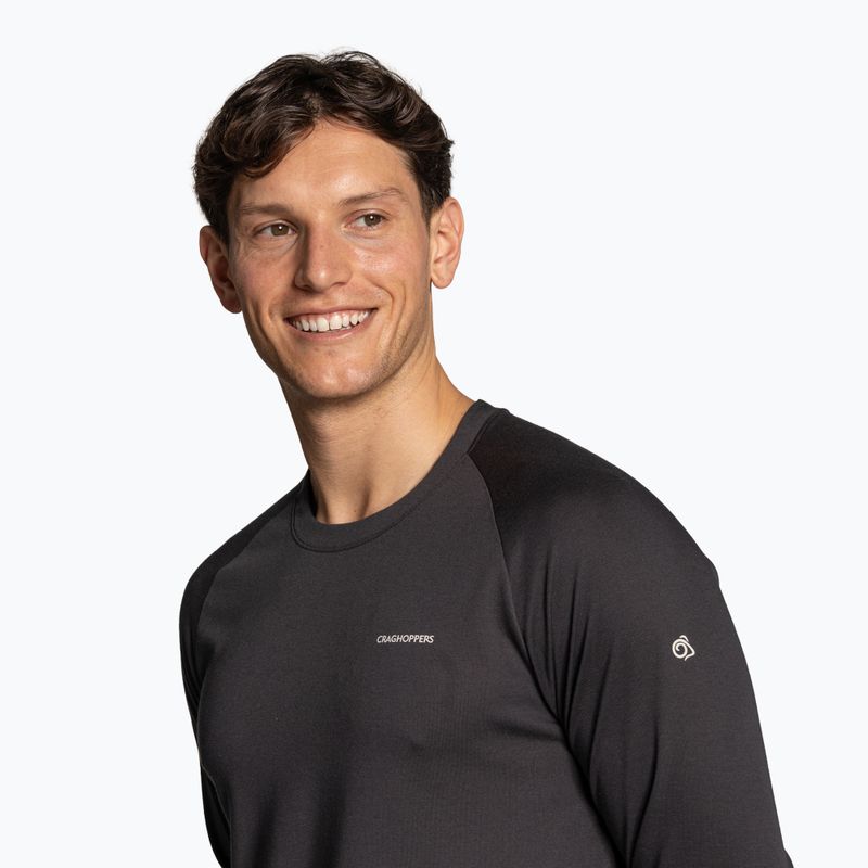 Maglia a maniche lunghe da trekking da uomo Craghoppers NosiLife Nour Long Sleeve dark iron 4