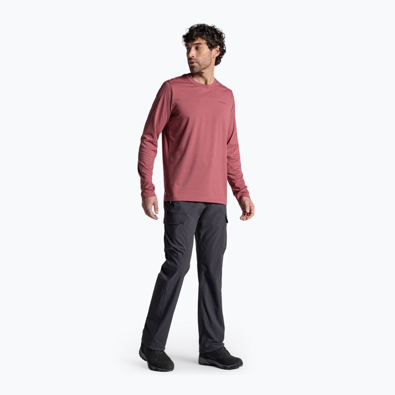 Pantaloni da trekking da uomo Craghoppers NosiLife Rif Stretch Cargo Trouser dark iron 2