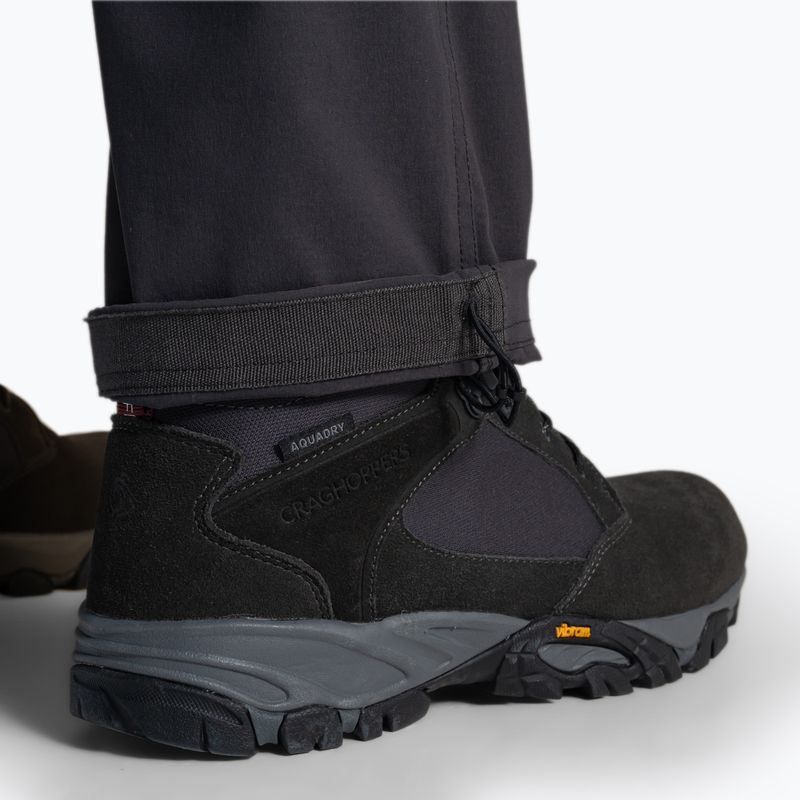 Pantaloni da trekking da uomo Craghoppers NosiLife Rif Stretch Cargo Trouser dark iron 9