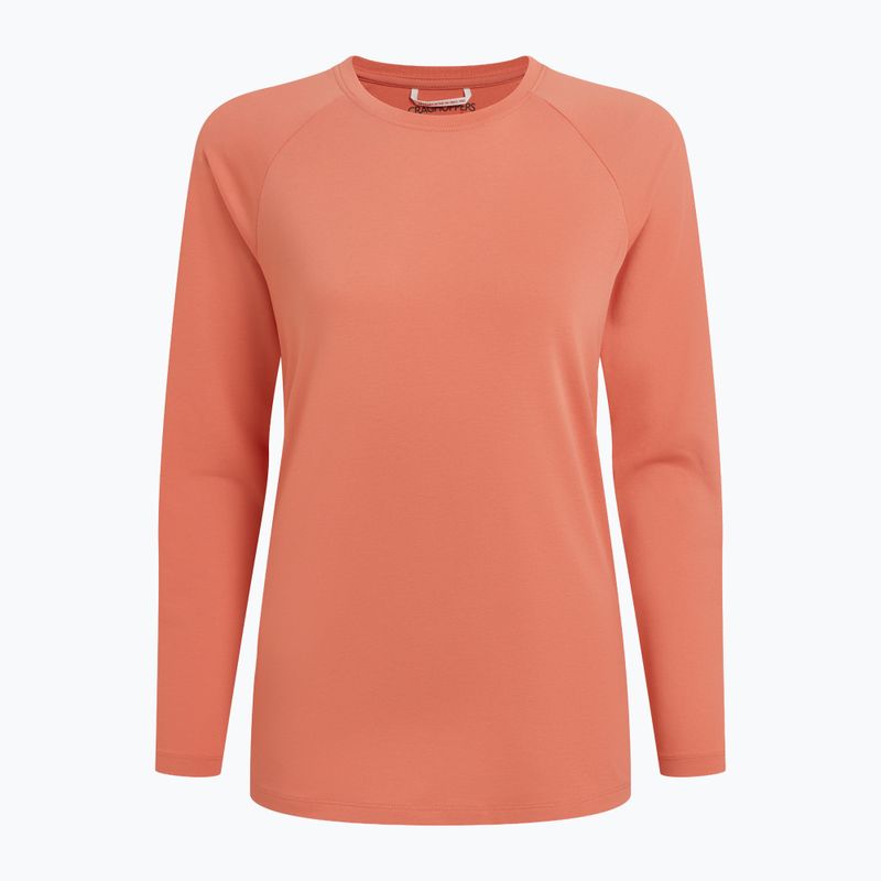 Maglia a maniche lunghe da trekking da donna Craghoppers NosiLife Nour Long Sleeve spiced apricot 5