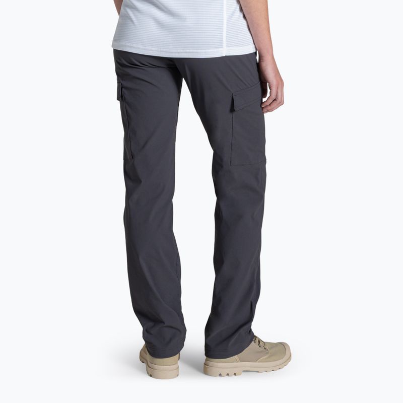 Pantaloni da trekking da donna Craghoppers NosiLife Rif Stretch Cargo dark iron 3