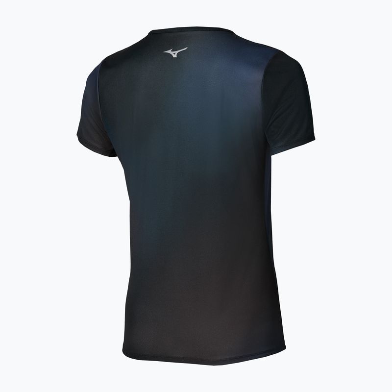 Maglia da running da donna Mizuno Core Graphic Short Sleeve insignia blue 2