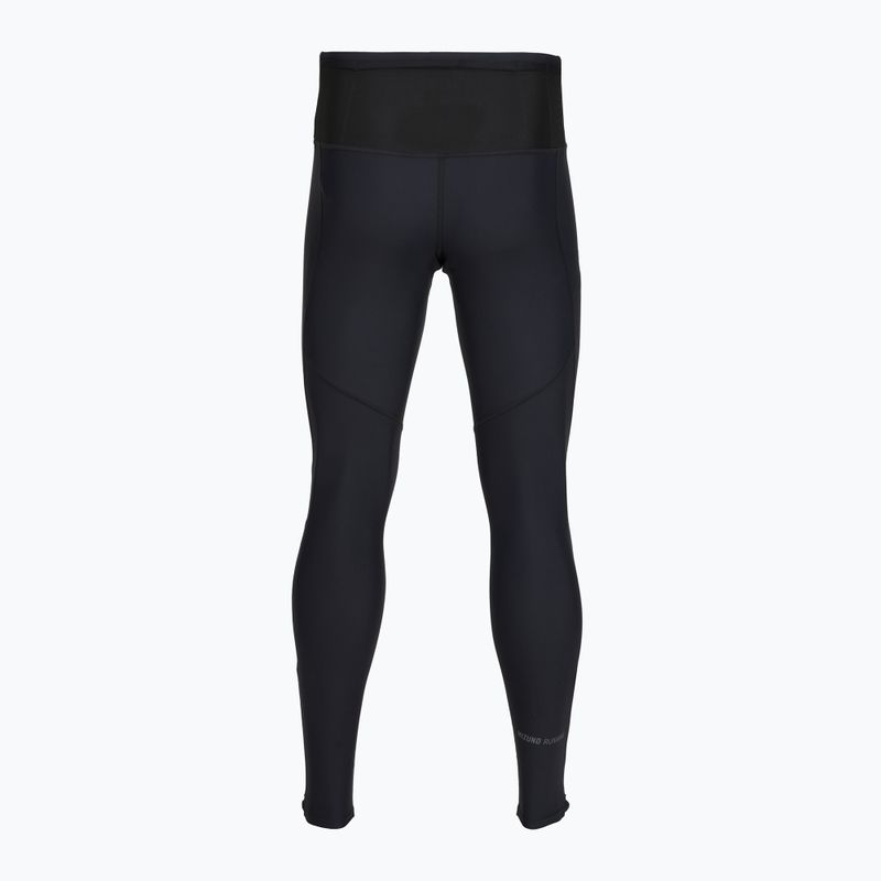 Leggings da running uomo Mizuno multi pocket long tight Black 2