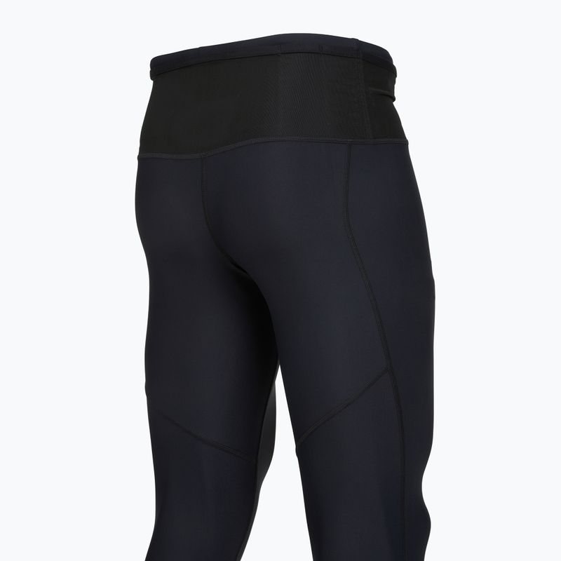 Leggings da running uomo Mizuno multi pocket long tight Black 4