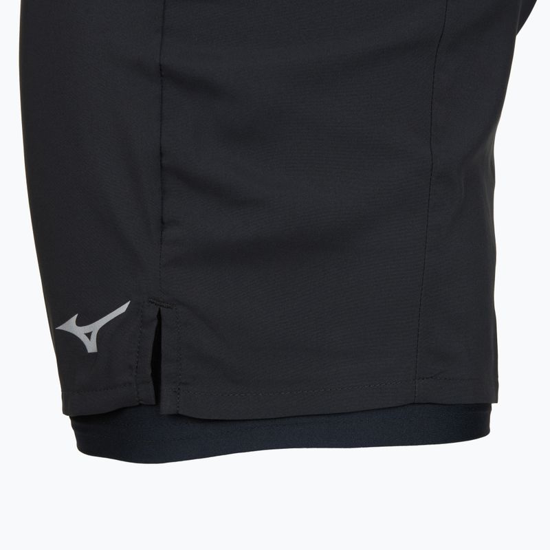 Pantaloncini da corsa da uomo Mizuno Multi Pocket 2In1 black 3