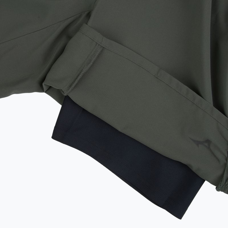 Pantaloncini da corsa da uomo Mizuno Multi Pocket 2In1 forest night 5