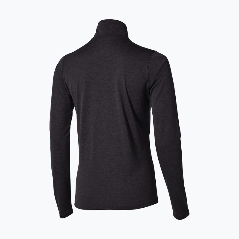 Felpa da corsa donna Mizuno Core Impulse Half Zip Long Sleeve Tee phantom 2