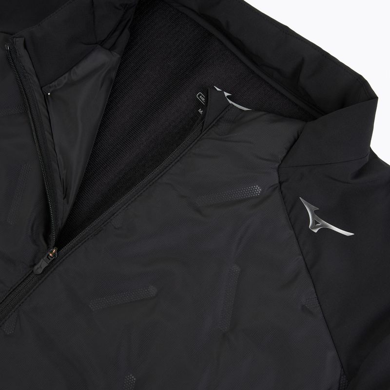 Giacca da corsa da uomo Mizuno Tech Techfill Breath Thermo Jacket black 3