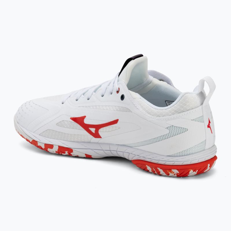 Scarpe da tennis uomo Mizuno Wave Drive Neo 4 white/insignia blue/orange 3