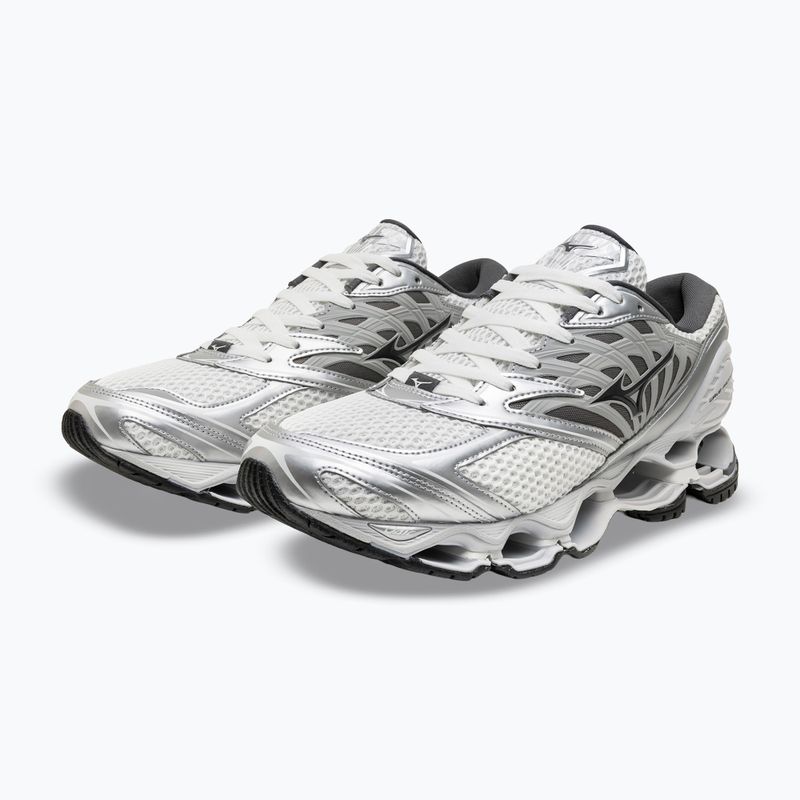 Scarpe Mizuno Wave Prophecy LS gf white/iron gate/silver 3