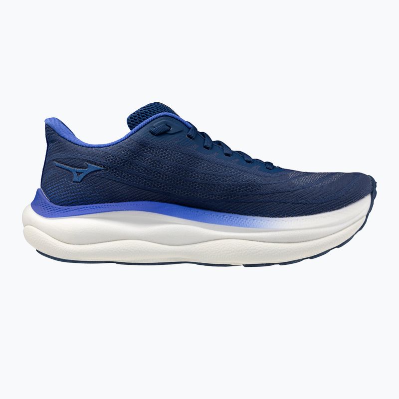 Scarpe da corsa uomo Mizuno Wave Sky 9 estate blue/sirius/lightning yellow 2