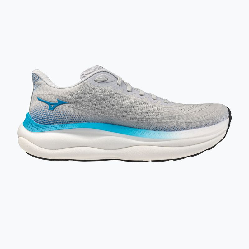 Scarpe da corsa uomo Mizuno Wave Sky 9 cloudscape/blue jewel/lava orange 2