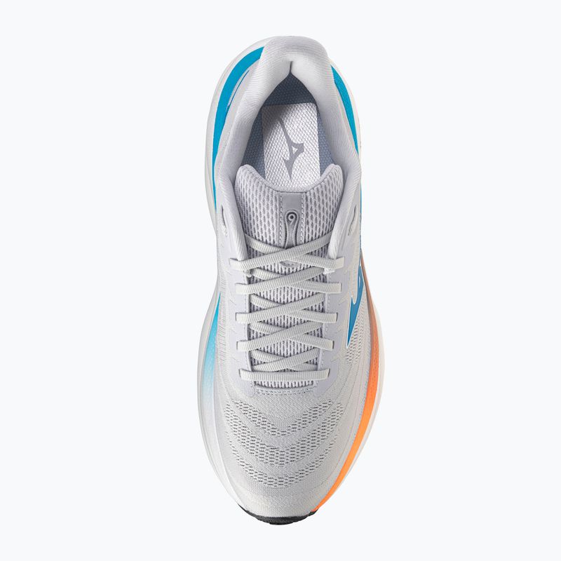 Scarpe da corsa uomo Mizuno Wave Sky 9 cloudscape/blue jewel/lava orange 7