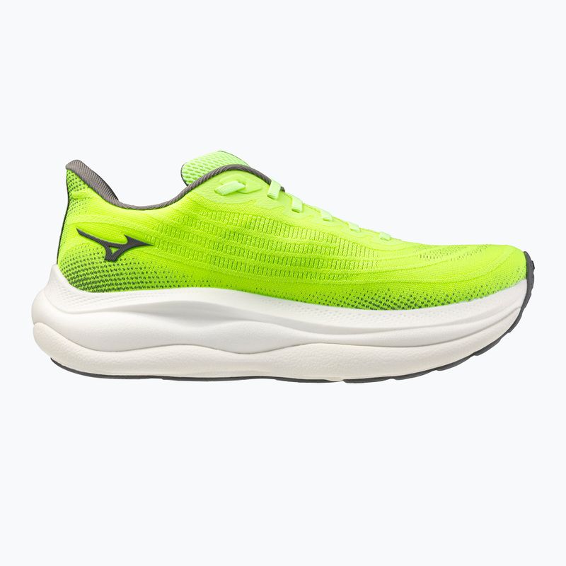 Scarpe da corsa uomo Mizuno Wave Sky 9 lime pulp/quiet shade/lime burst 2