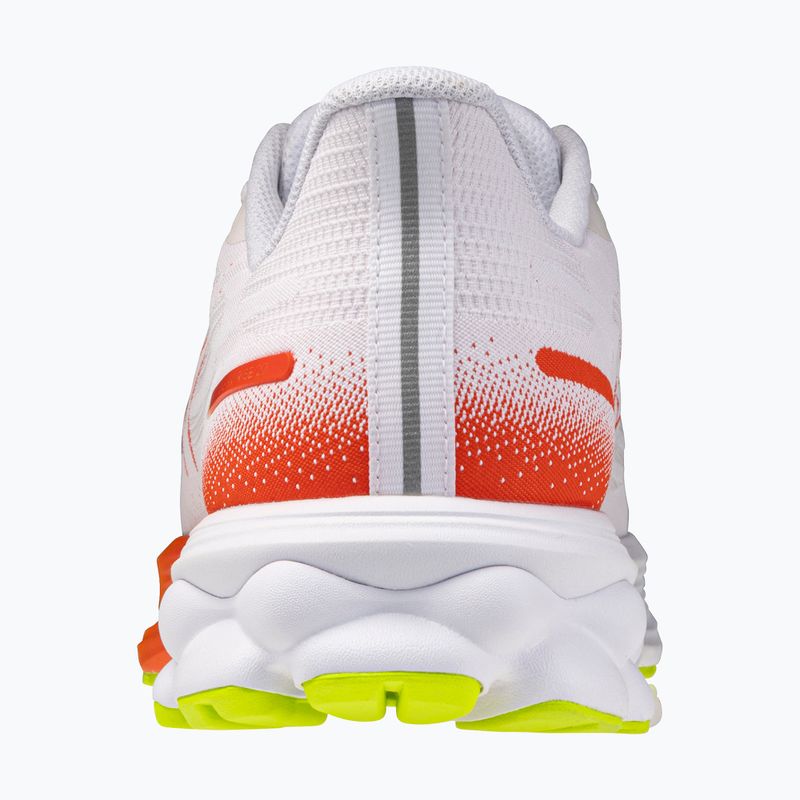 Scarpe da corsa uomo Mizuno Wave Skyrise 7 white/orange/evening primrose 3