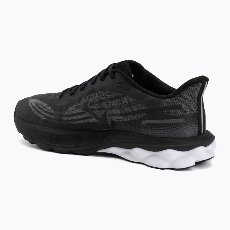 Scarpe da corsa uomo Mizuno Wave Skyrise 7 black/iron gate/tomato puree 3