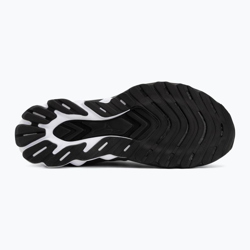 Scarpe da corsa uomo Mizuno Wave Skyrise 7 black/iron gate/tomato puree 4